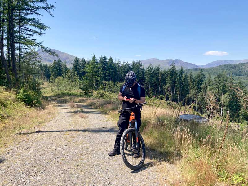 Bike Wales hire bikes off road